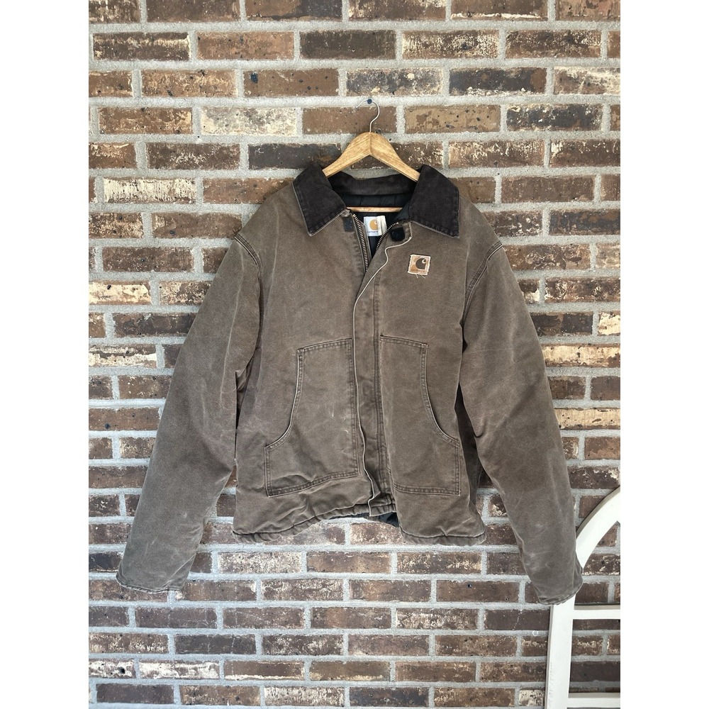 VTG Carhartt J22CHT Arctic Quilt Lined Detroit Jacket